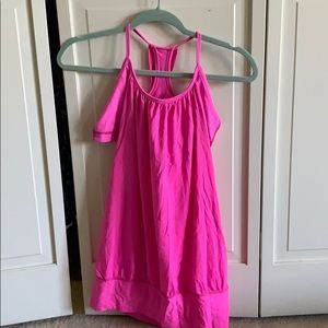 LuluLemon Pink Vinyasa Top